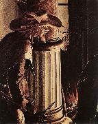 HOLBEIN, Hans the Younger The Oberried Altarpiece (detail) sg oil painting on canvas